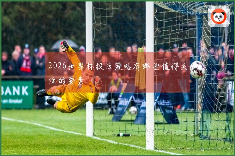 2026世界杯投注策略有哪些值得关注的要素