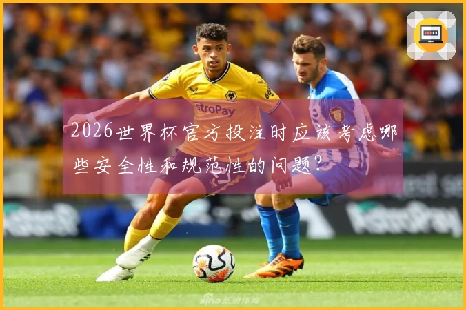 2026世界杯官方投注时应该考虑哪些安全性和规范性的问题？