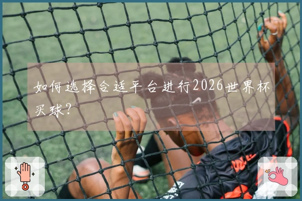 如何选择合适平台进行2026世界杯买球？