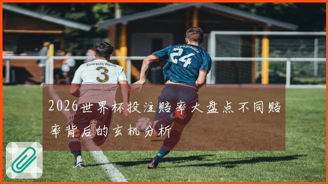 2026世界杯投注赔率大盘点不同赔率背后的玄机分析